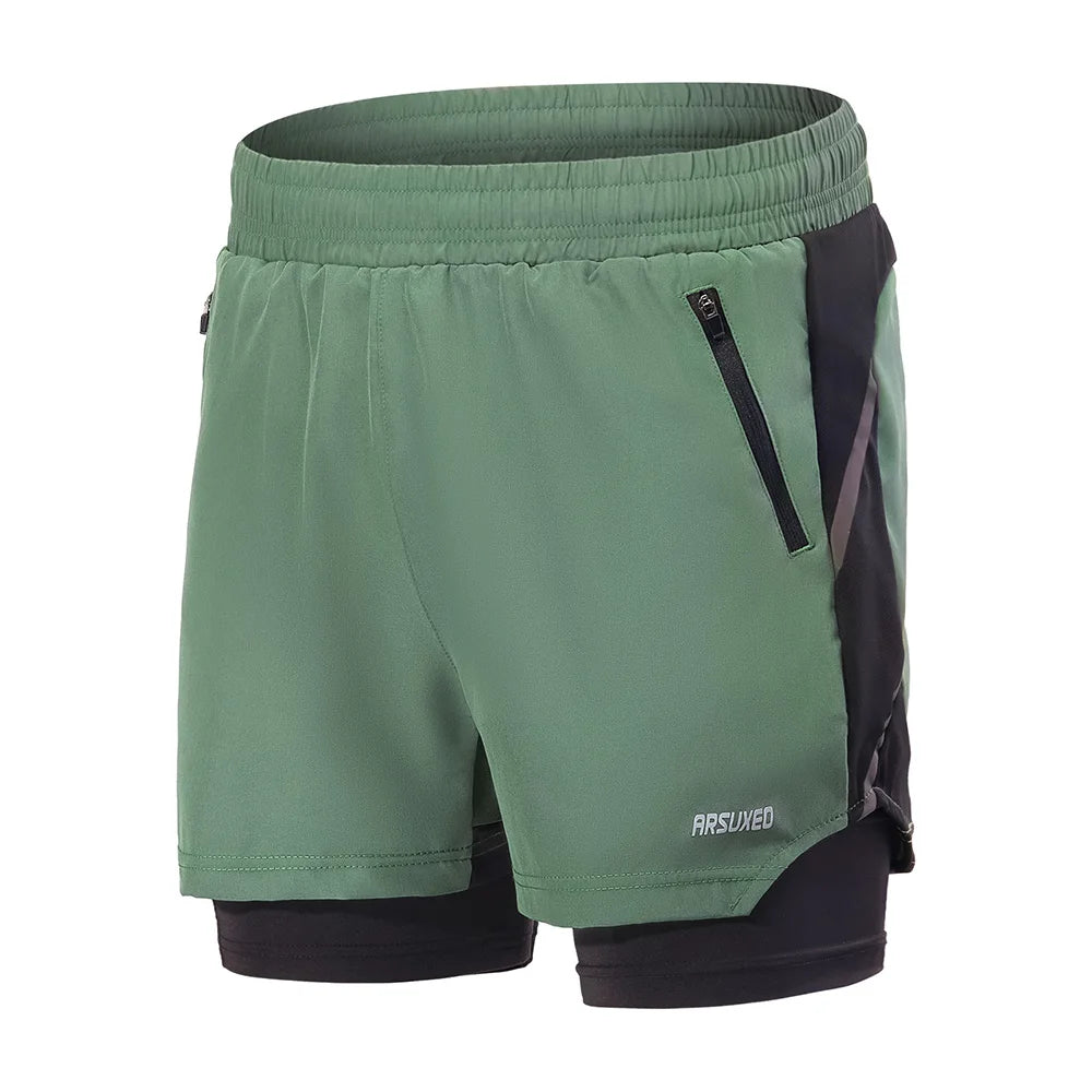 Athletic Training Exercise Jogging Sports Shorts