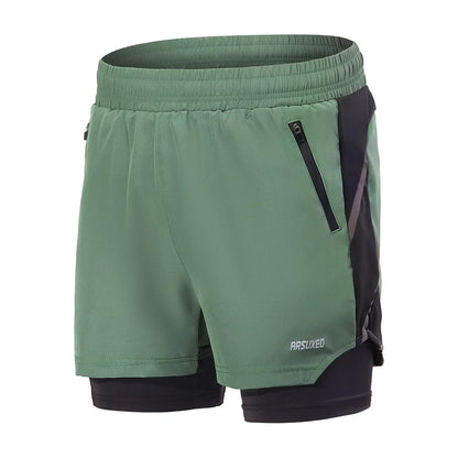 Athletic Training Exercise Jogging Sports Shorts